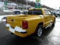 2007 Detonator Yellow Dodge Dakota SLT Quad Cab 4x4  photo #5