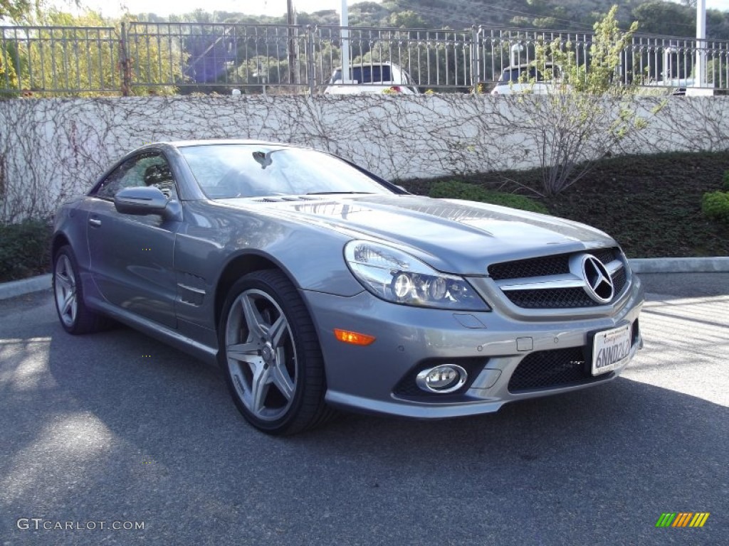 Palladium Silver Metallic Mercedes-Benz SL