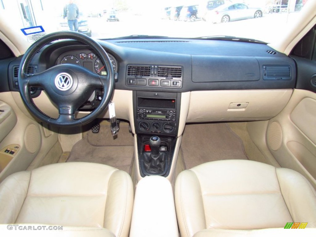2000 Volkswagen Jetta GLS TDI Sedan Beige Dashboard Photo #59143835