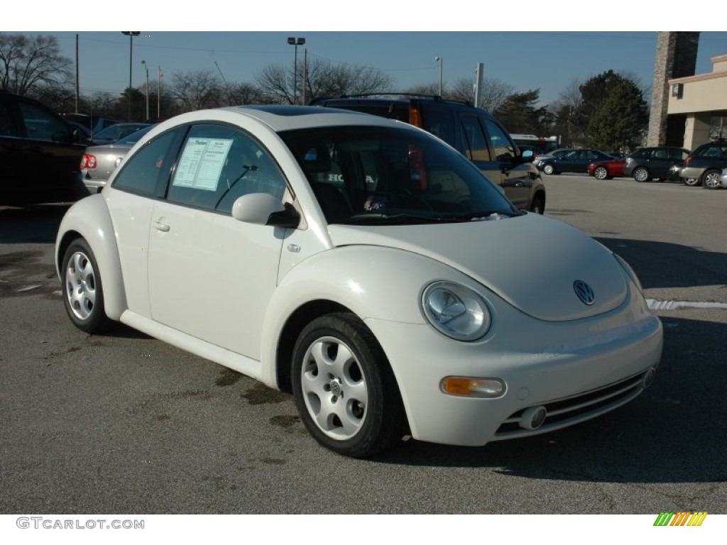 2002 New Beetle GLS Coupe - White / Black photo #1