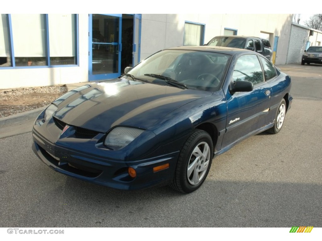 2001 Sunfire SE Coupe - Indigo Blue / Graphite photo #1
