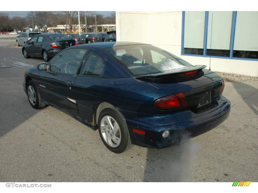 2001 Sunfire SE Coupe - Indigo Blue / Graphite photo #3