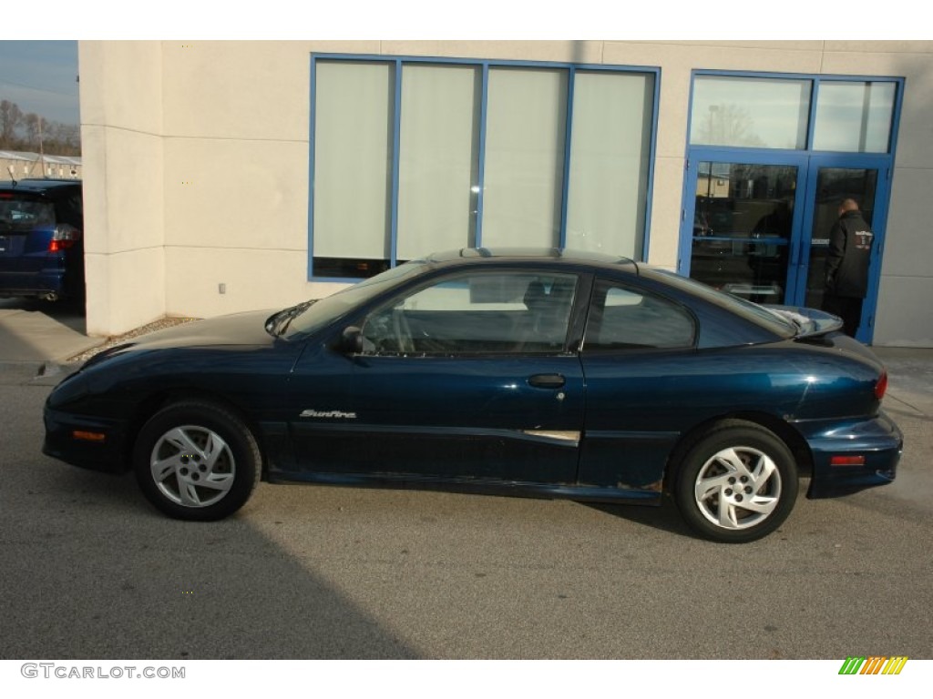 2001 Sunfire SE Coupe - Indigo Blue / Graphite photo #4
