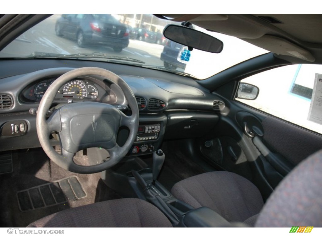 2001 Sunfire SE Coupe - Indigo Blue / Graphite photo #6