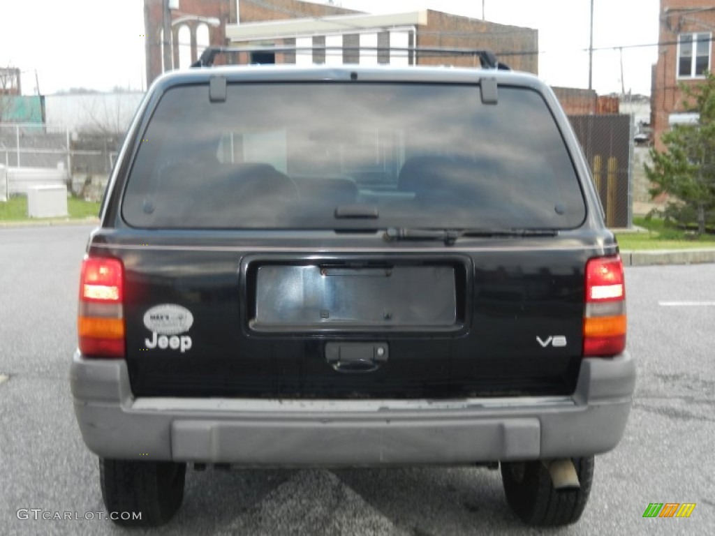 1996 Grand Cherokee Laredo 4x4 - Black / Agate photo #11