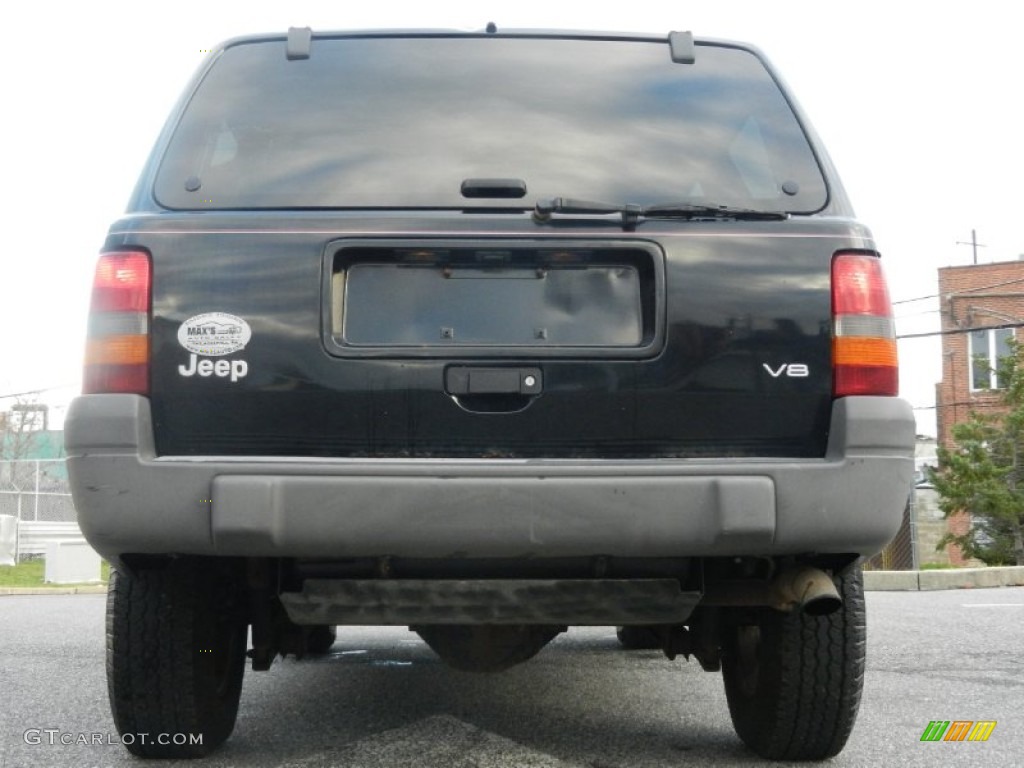 1996 Grand Cherokee Laredo 4x4 - Black / Agate photo #12