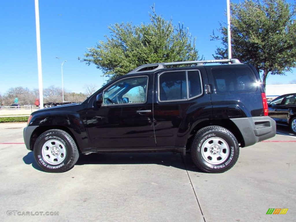 2007 Xterra X - Super Black / Graphite photo #2