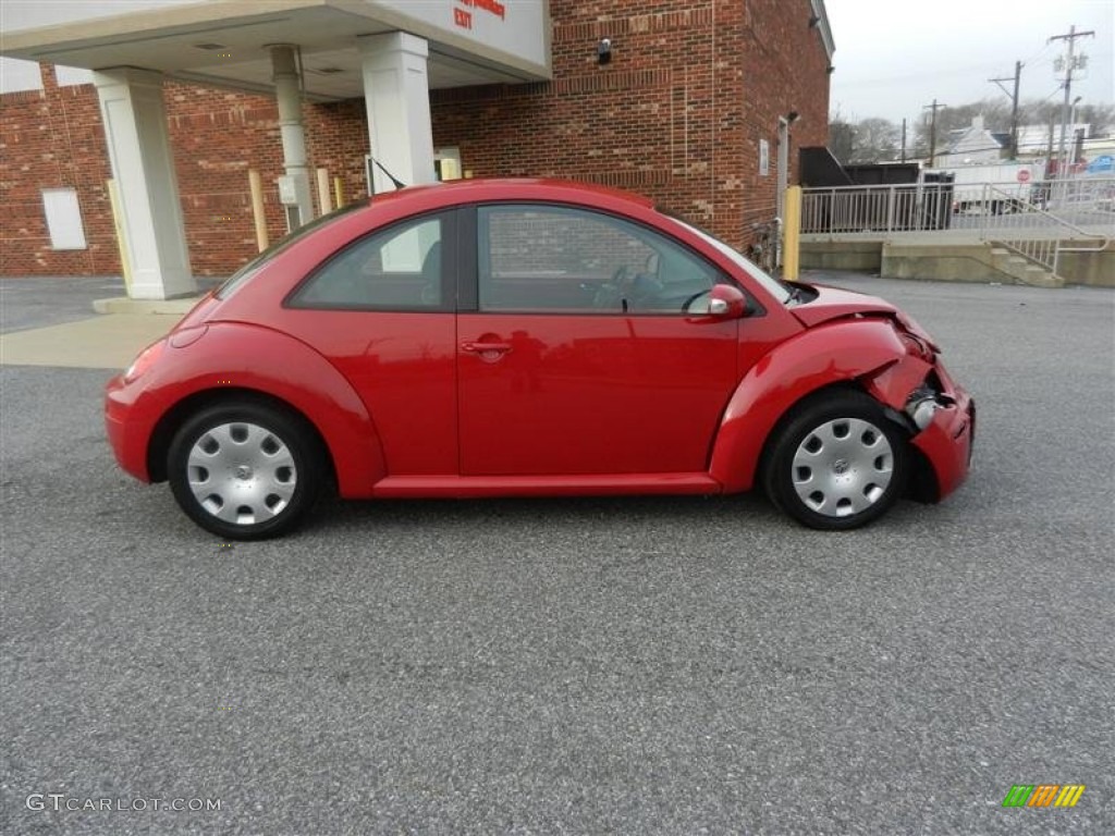 2010 New Beetle 2.5 Coupe - Salsa Red / Black photo #4