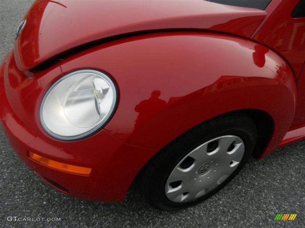 2010 New Beetle 2.5 Coupe - Salsa Red / Black photo #13