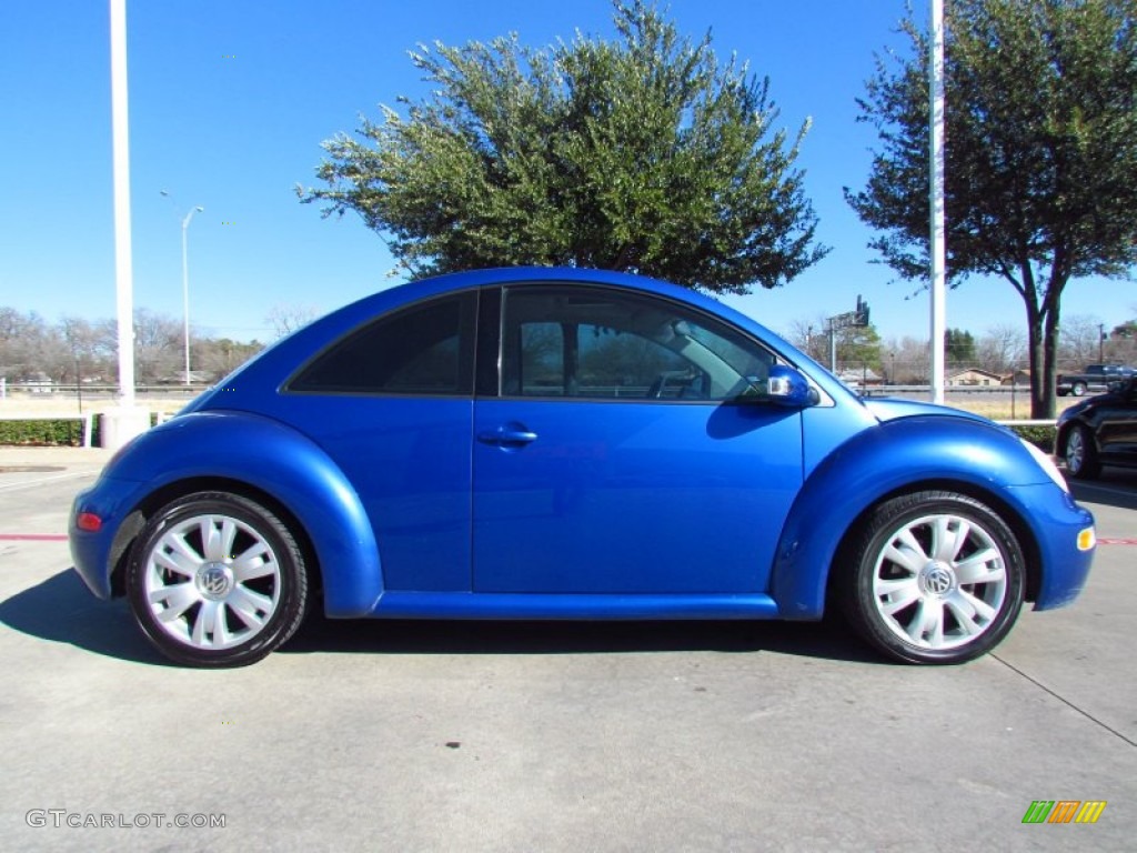Blue Lagoon Metallic 2003 Volkswagen New Beetle GLS 1.8T Coupe Exterior Photo #59145130