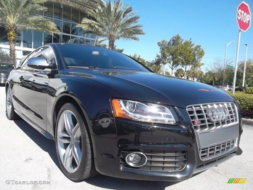 Brilliant Black 2011 Audi S5 4.2 FSI quattro Coupe Exterior Photo #59145506