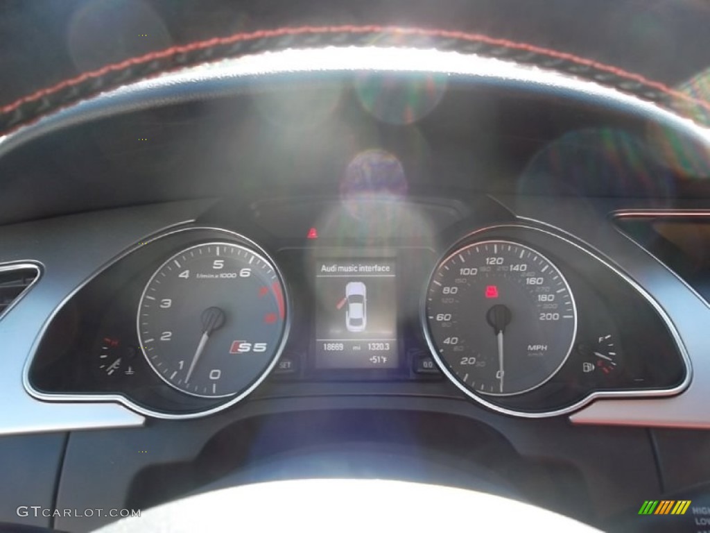 2011 Audi S5 4.2 FSI quattro Coupe Gauges Photo #59145629