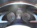 Black/Magma Red Silk Nappa Leather Gauges Photo for 2011 Audi S5 #59145629