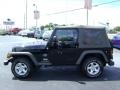 2005 Black Jeep Wrangler X 4x4  photo #4