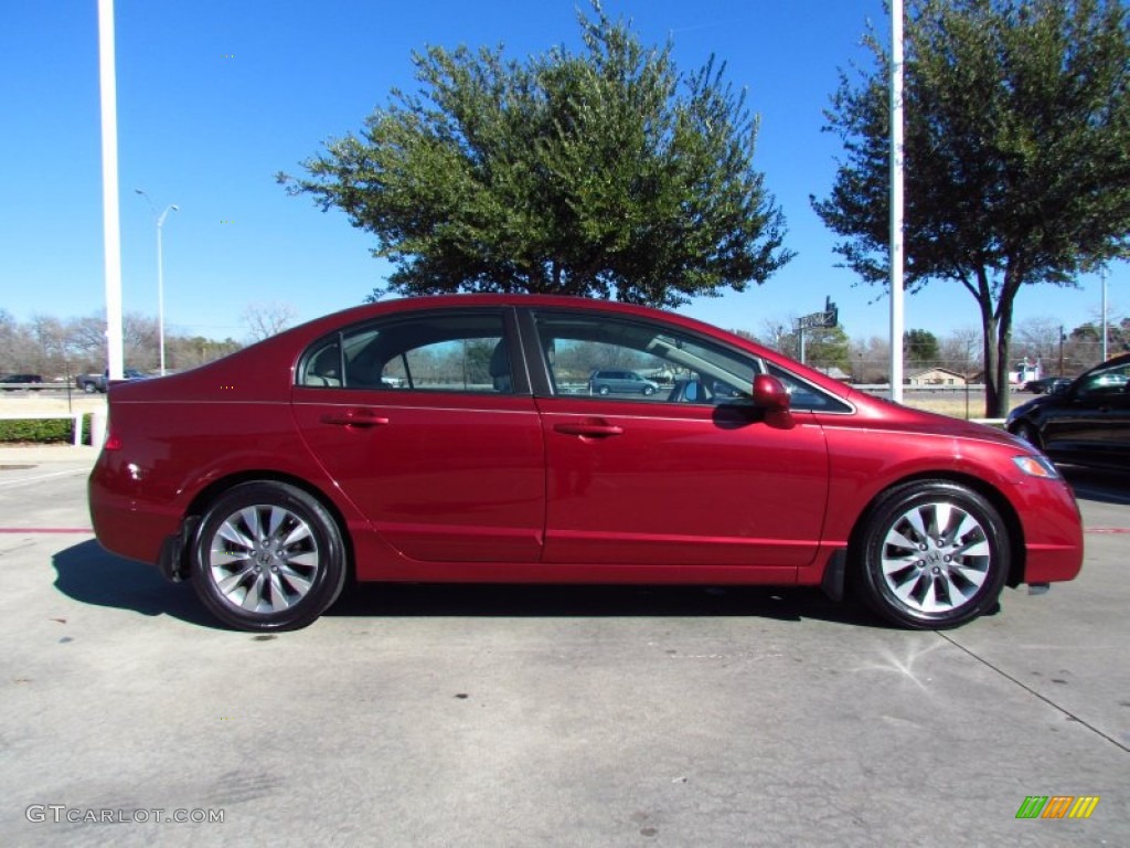 Tango Red Pearl 2009 Honda Civic EX-L Sedan Exterior Photo #59146324