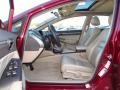 Beige 2009 Honda Civic EX-L Sedan Interior Color