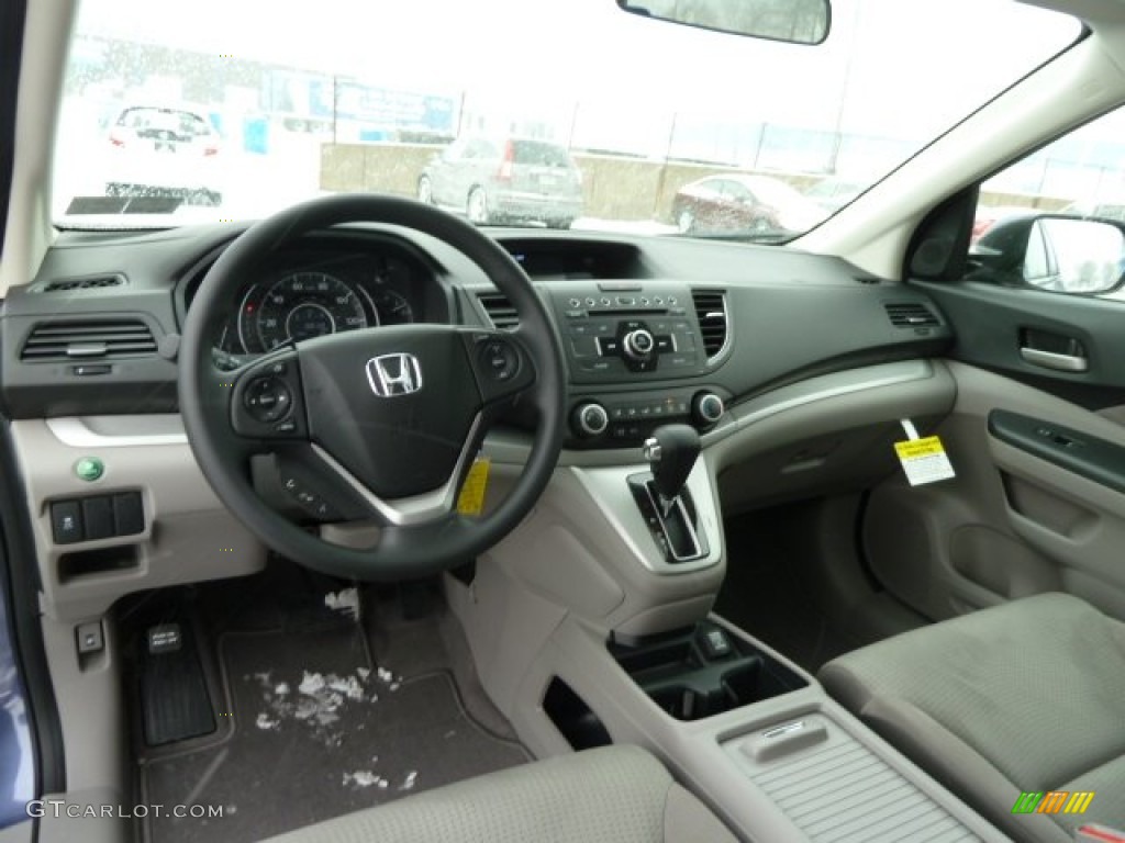 2012 Honda CR-V EX 4WD Gray Dashboard Photo #59146436