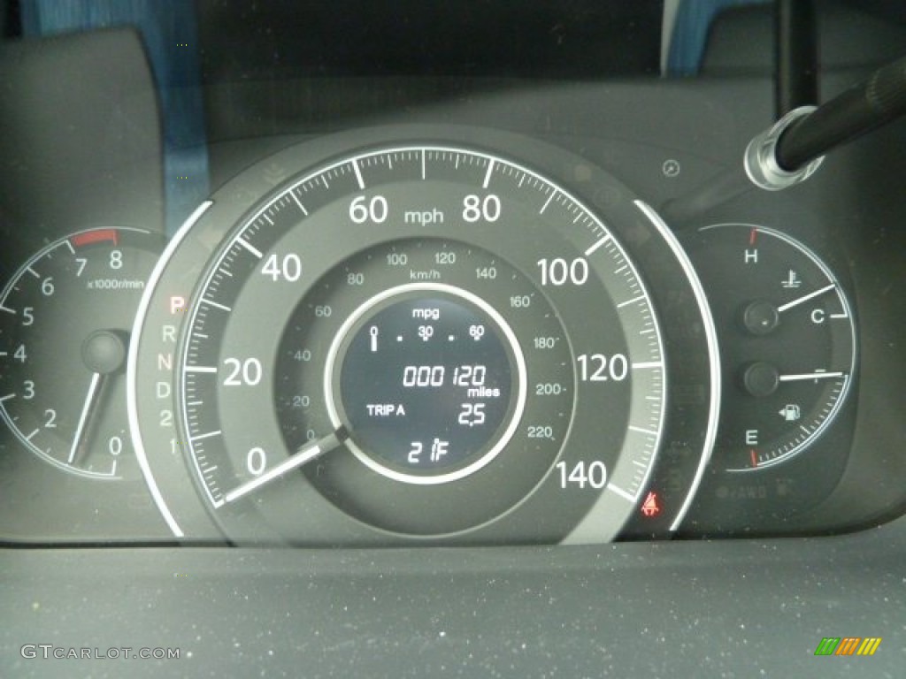 2012 Honda CR-V EX 4WD Gauges Photo #59146505