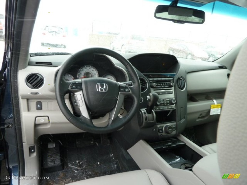 2012 Honda Pilot EX-L 4WD Gray Dashboard Photo #59146628