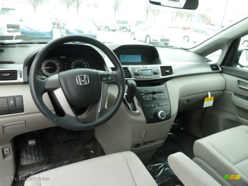 2012 Honda Odyssey LX Gray Dashboard Photo #59146799
