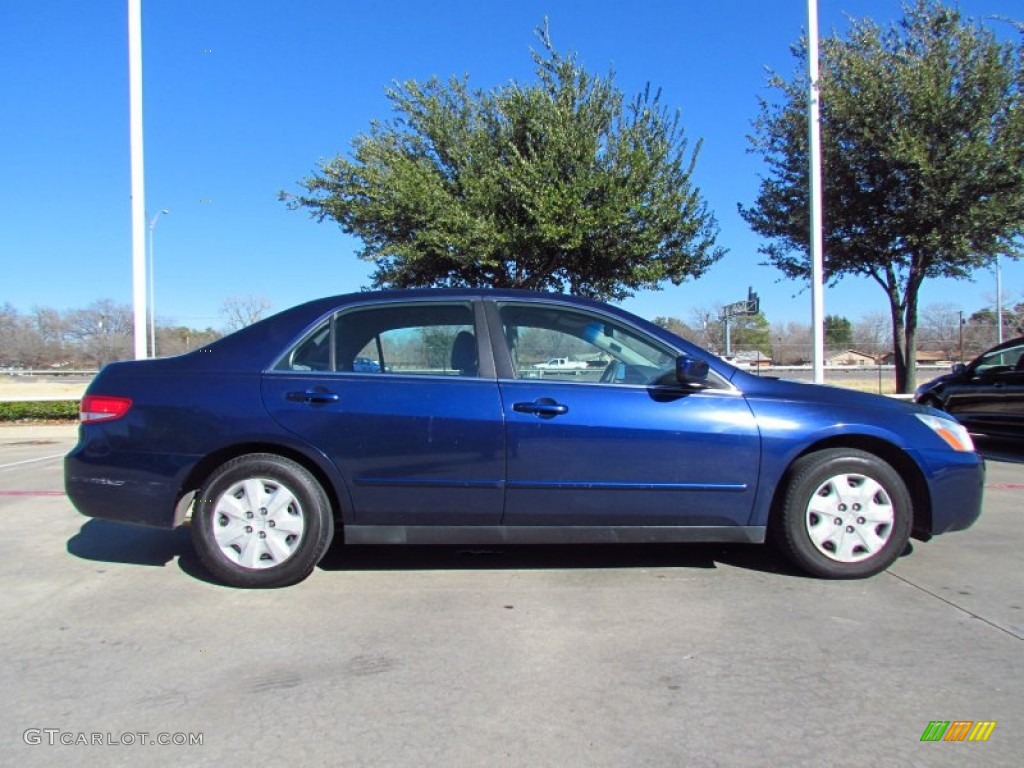 2003 Accord LX Sedan - Eternal Blue Pearl / Gray photo #6