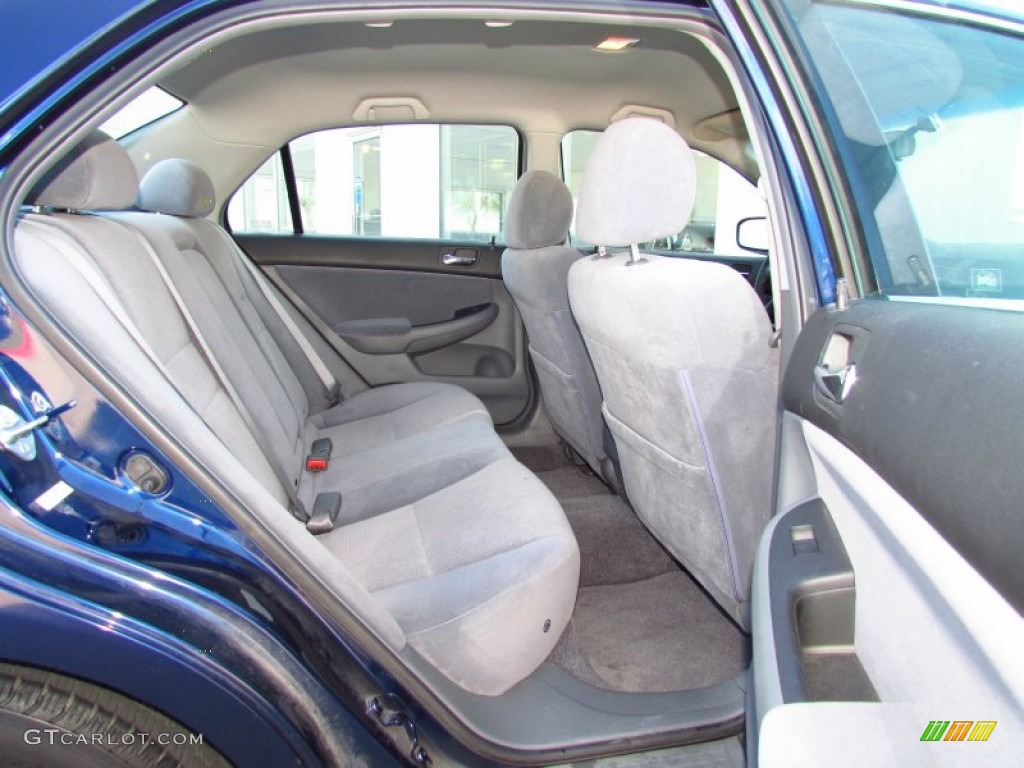 2003 Accord LX Sedan - Eternal Blue Pearl / Gray photo #11