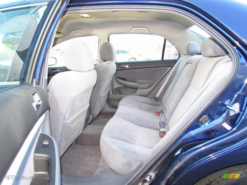 2003 Accord LX Sedan - Eternal Blue Pearl / Gray photo #12