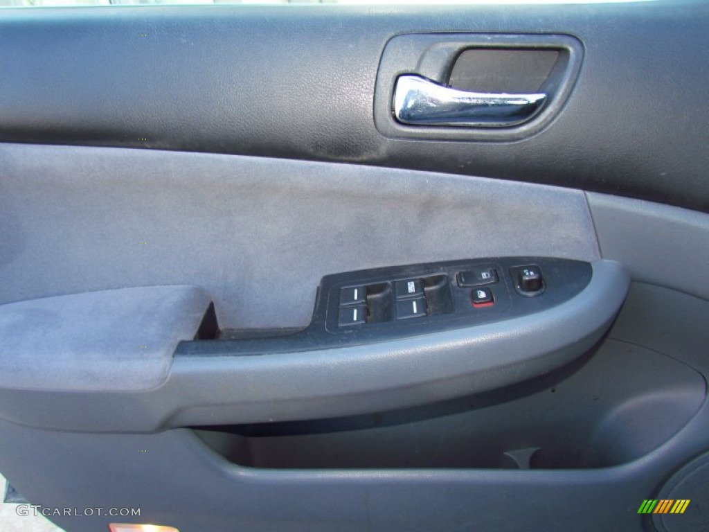 2003 Accord LX Sedan - Eternal Blue Pearl / Gray photo #13