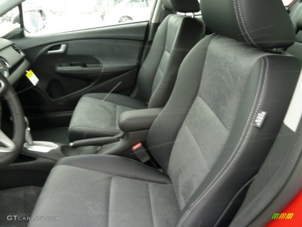 Black Interior 2012 Honda Insight EX Hybrid Photo #59147255