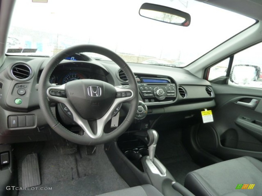 2012 Honda Insight EX Hybrid Black Dashboard Photo #59147270