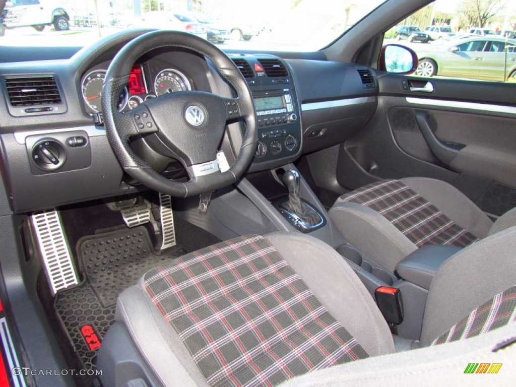 Interlagos Black Cloth Interior 2009 Volkswagen GTI 2 Door Photo #59147345