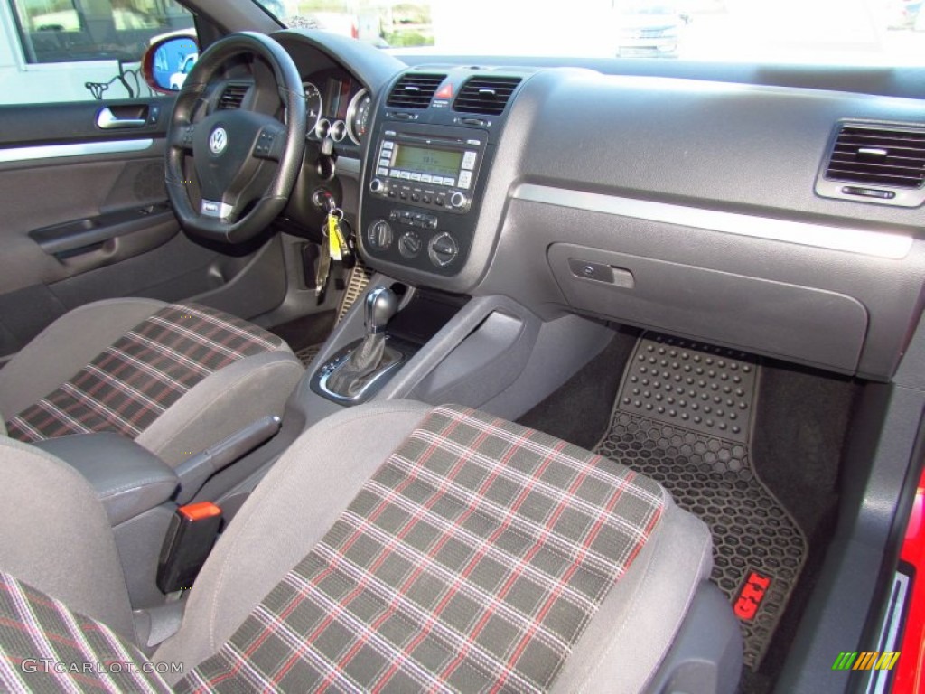 2009 Volkswagen GTI 2 Door Interlagos Black Cloth Dashboard Photo #59147363