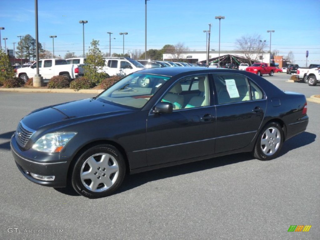 2005 LS 430 Sedan - Blue Onyx Pearl / Ash photo #1