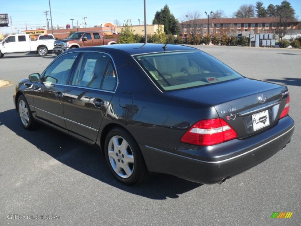 2005 LS 430 Sedan - Blue Onyx Pearl / Ash photo #2