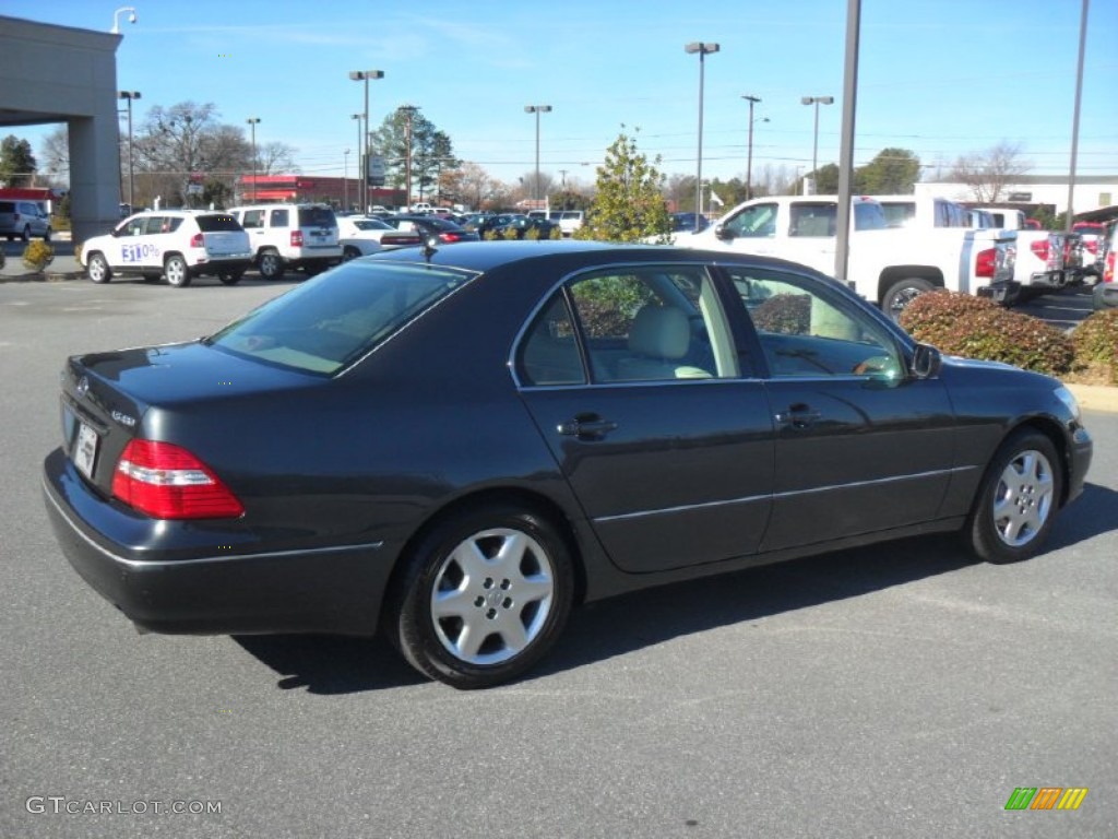 2005 LS 430 Sedan - Blue Onyx Pearl / Ash photo #4