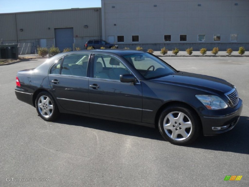 2005 LS 430 Sedan - Blue Onyx Pearl / Ash photo #5