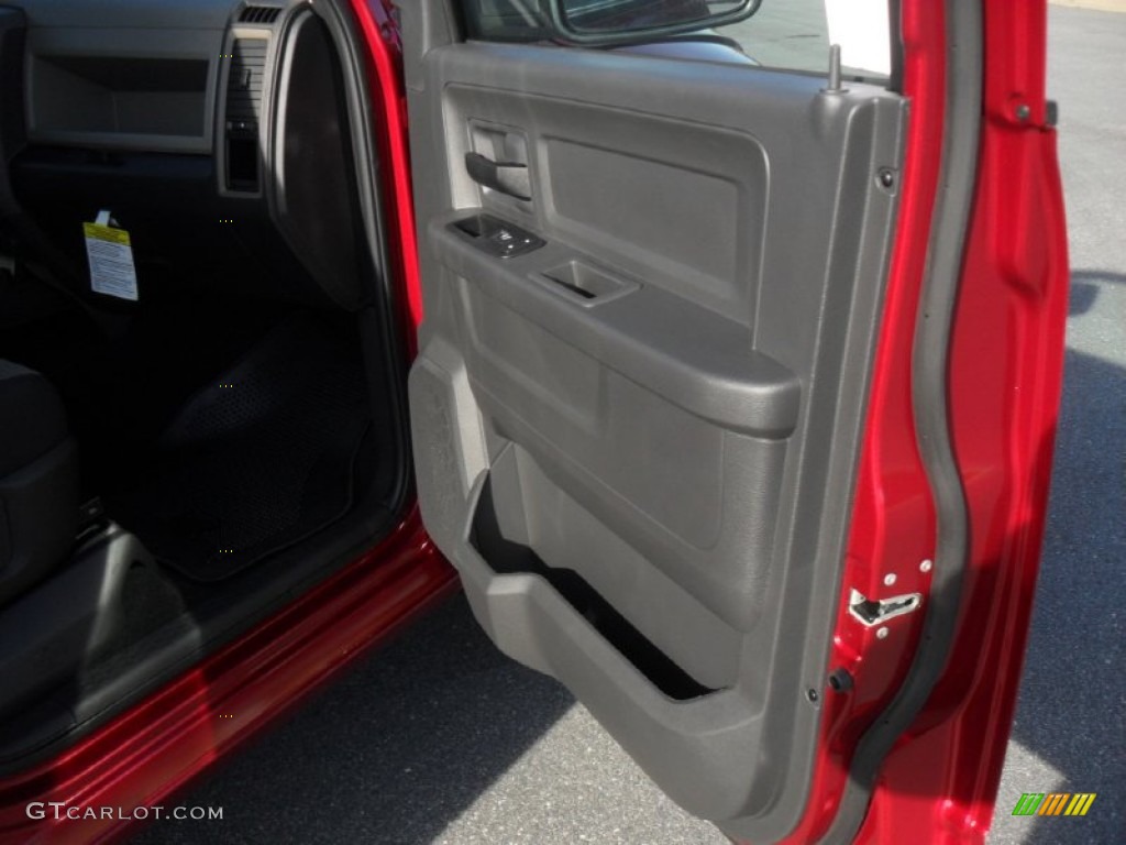 2012 Ram 1500 ST Quad Cab - Deep Cherry Red Crystal Pearl / Dark Slate Gray/Medium Graystone photo #21