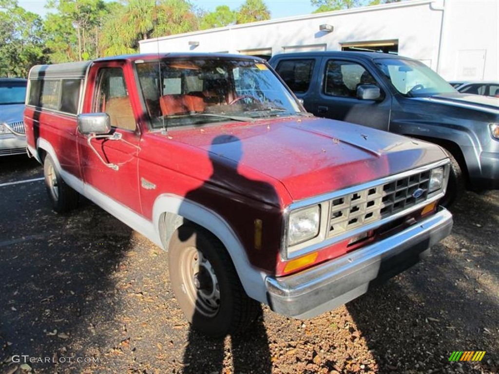 Cabernet Red 1988 Ford Ranger XLT Regular Cab Exterior Photo #59149445