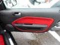 Red Leather Door Panel Photo for 2005 Ford Mustang #59149894