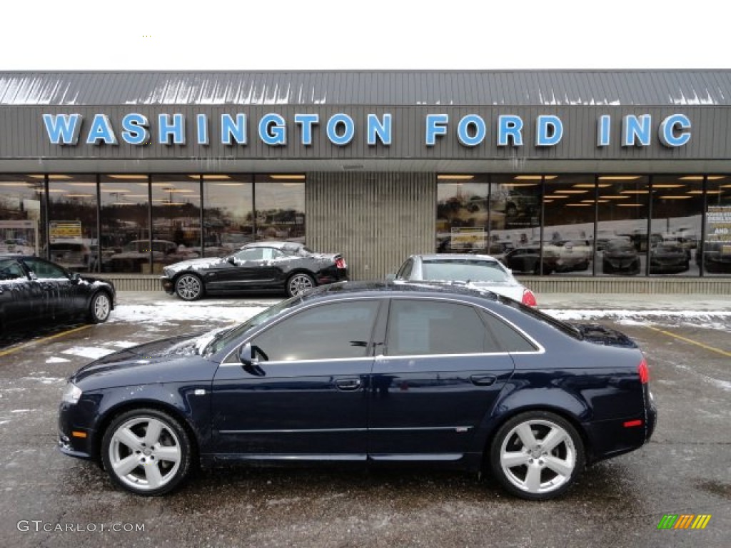 Moro Blue Pearl Effect Audi A4