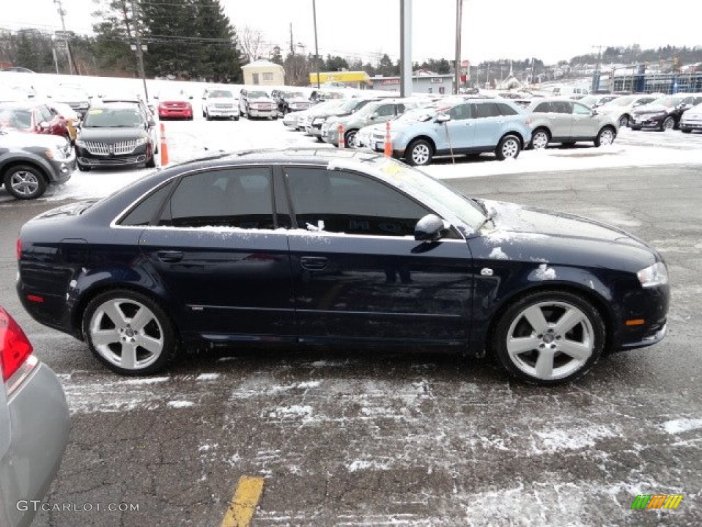 2006 A4 2.0T quattro Sedan - Moro Blue Pearl Effect / Ebony photo #5