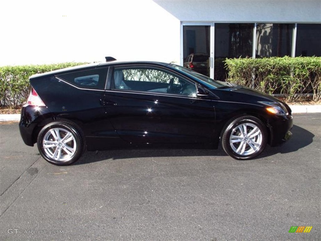 Crystal Black Pearl 2011 Honda CR-Z Sport Hybrid Exterior Photo #59150016