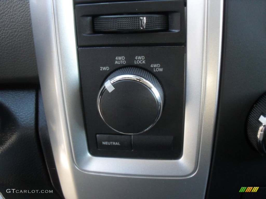 2012 Dodge Ram 1500 Big Horn Quad Cab 4x4 Controls Photo #59150390