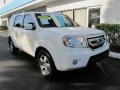 2009 Taffeta White Honda Pilot EX-L  photo #1