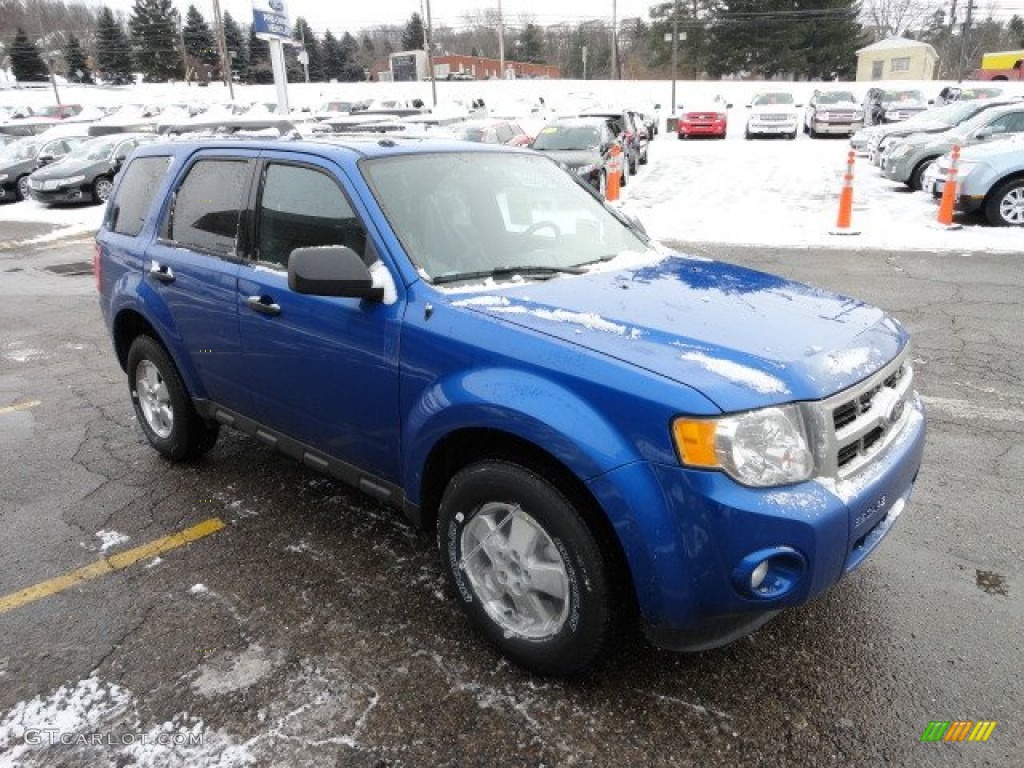 2012 Escape XLT V6 4WD - Blue Flame Metallic / Charcoal Black photo #6