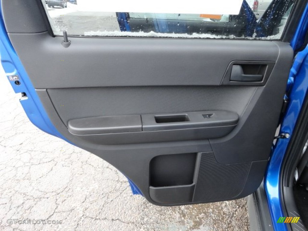 2012 Escape XLT V6 4WD - Blue Flame Metallic / Charcoal Black photo #13