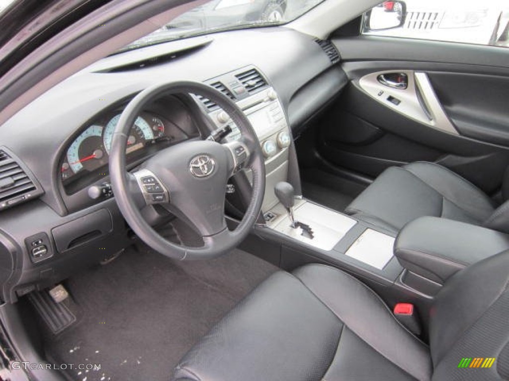 2009 Toyota Camry SE V6 Interior Color Photos