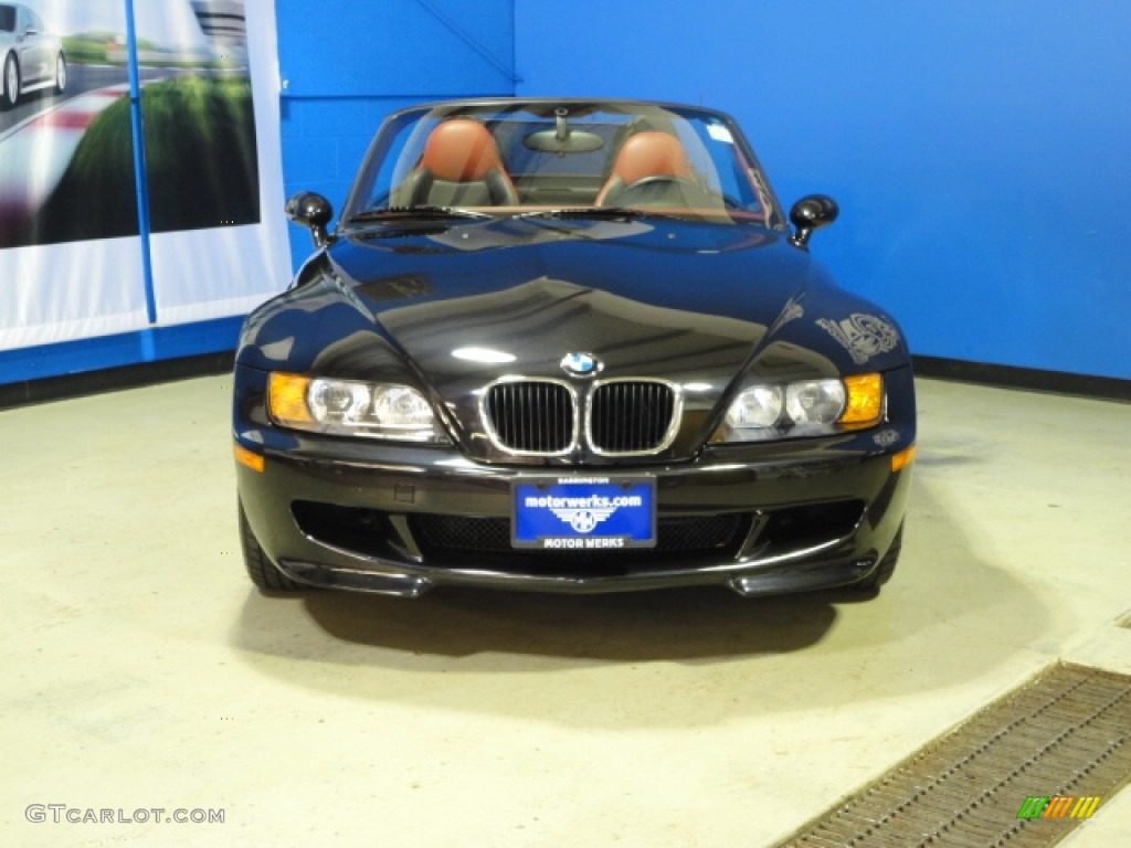 1998 M Roadster - Cosmos Black Metallic / Imola Red photo #2