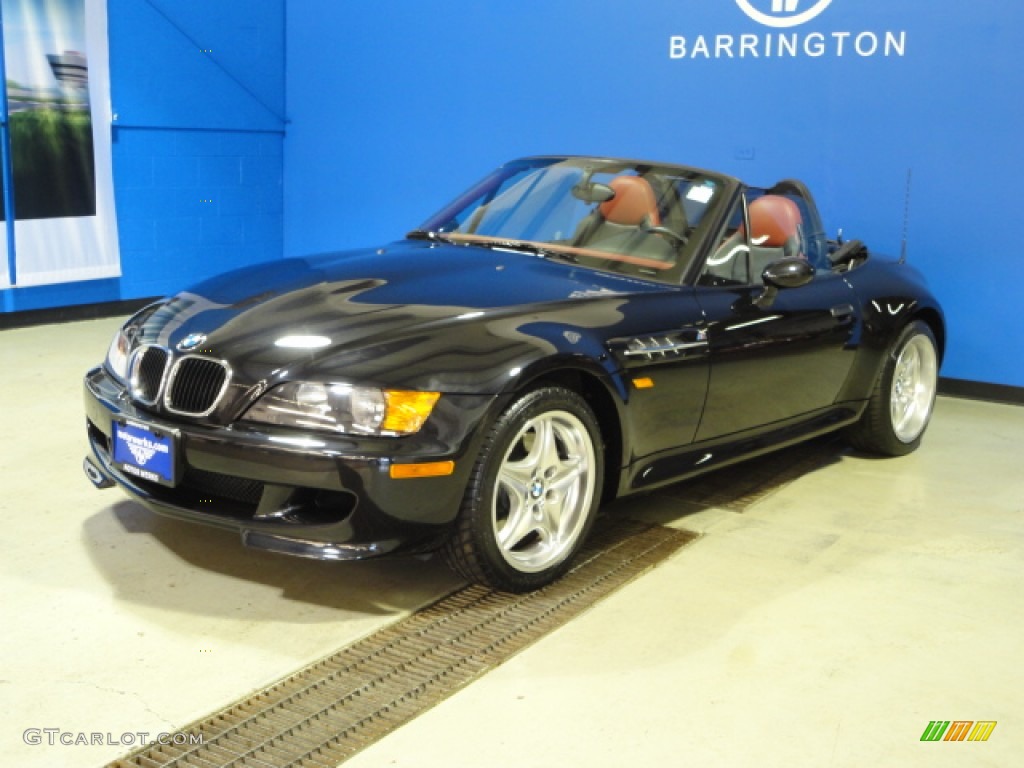 1998 M Roadster - Cosmos Black Metallic / Imola Red photo #3
