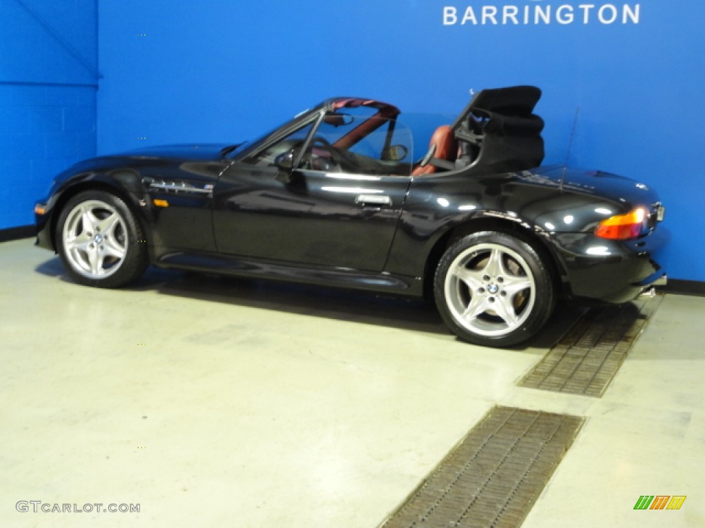 1998 M Roadster - Cosmos Black Metallic / Imola Red photo #5